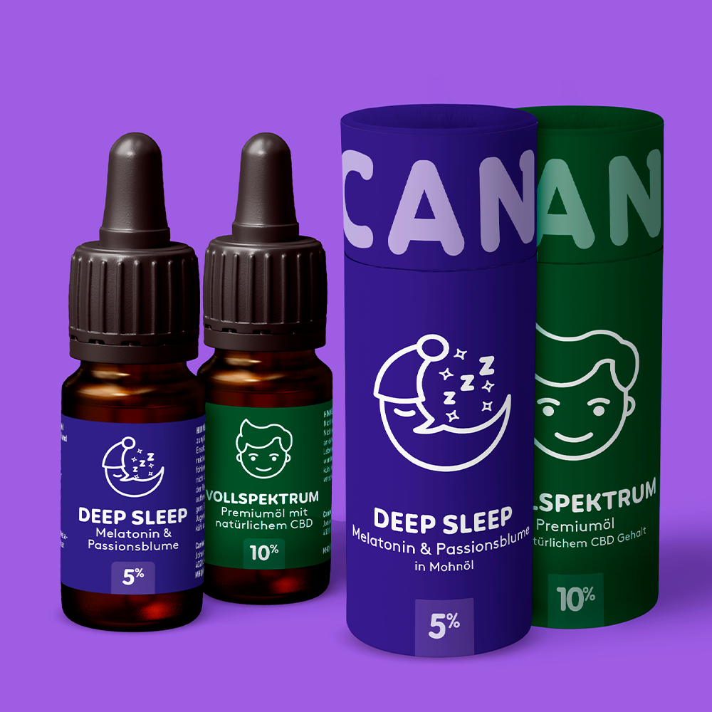 CBD Schlaföl Set