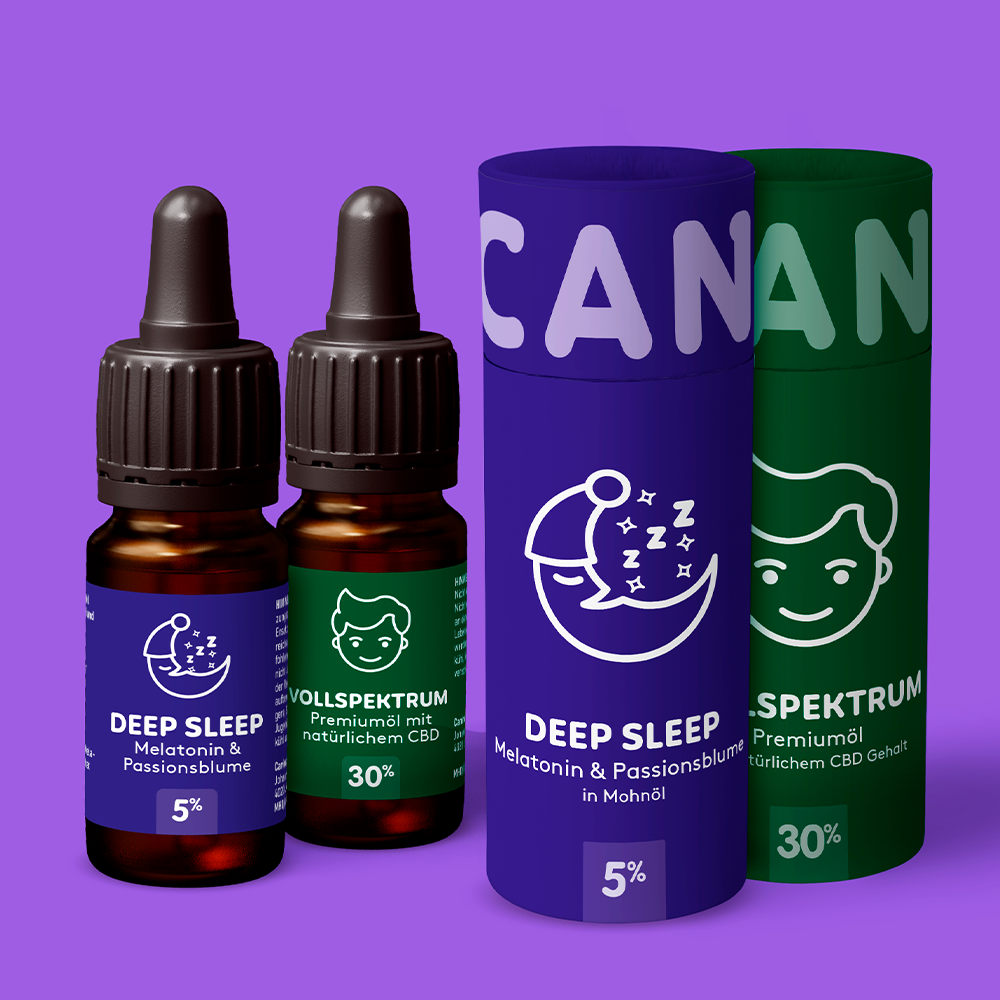 CBD Schlaföl Set hochkonzentriert