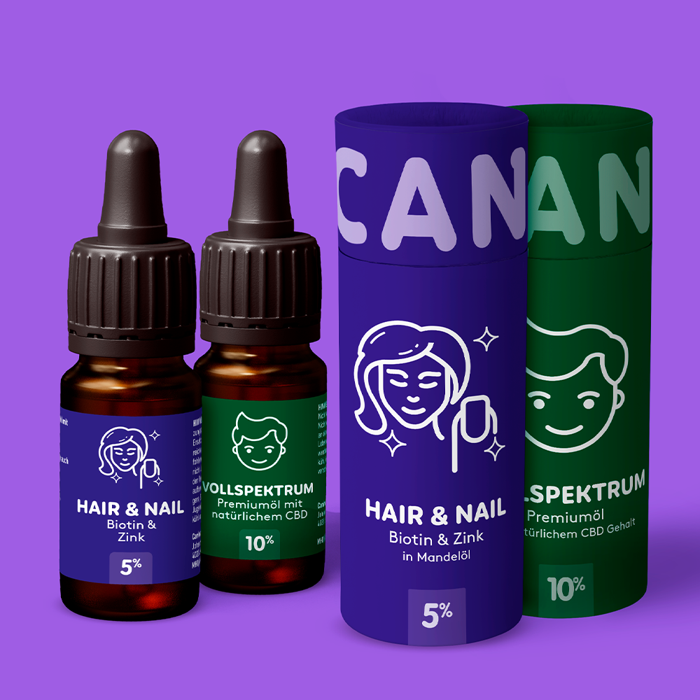 CBD Öl für Haare und Nägel im Set