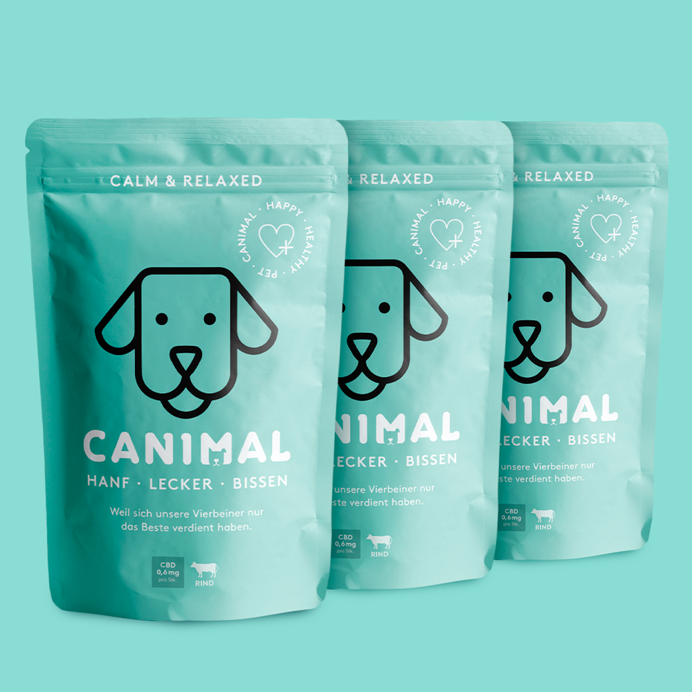 3x CBD Leckerli für Hunde
