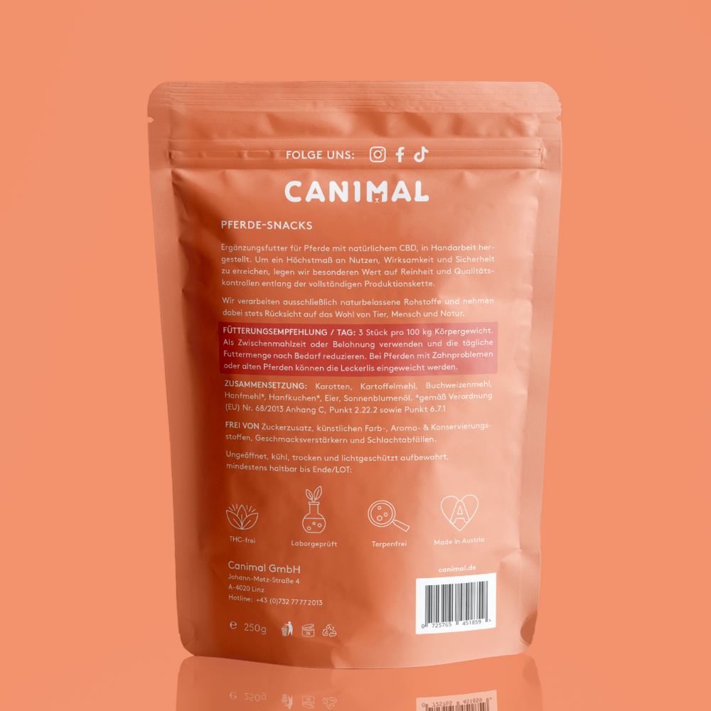 CBD Snack Pferde